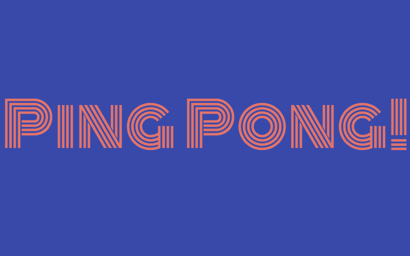 Preview of Ping Pong Project
